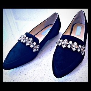 💎NEW Betsey Johnson Crystal Flats - Size 7